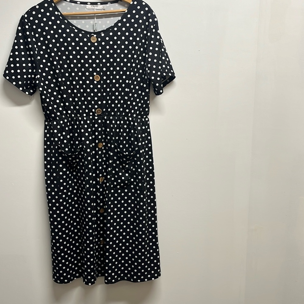 Haute Polka Dot Dress